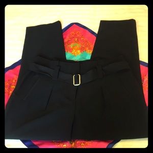 NWOT Adrienne Vittadini Classic Belted Dress Pant